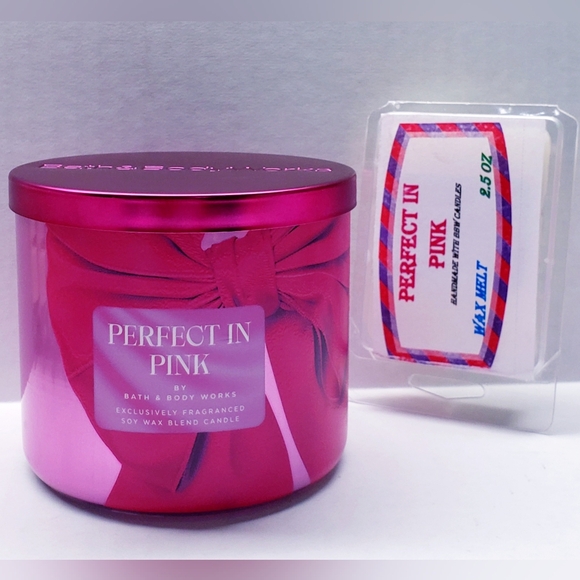 PERFECT IN PINK -Bath & Body Works Candle Wax Melts- $8 per pack - Picture 7 of 9